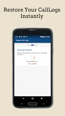 Call Logs Backup android App screenshot 12