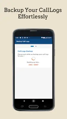 Call Logs Backup android App screenshot 13